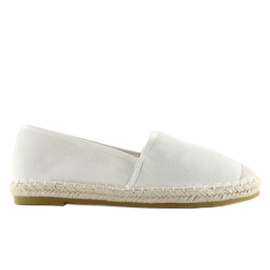 Espadrile colorate alb BB17P Alb 3