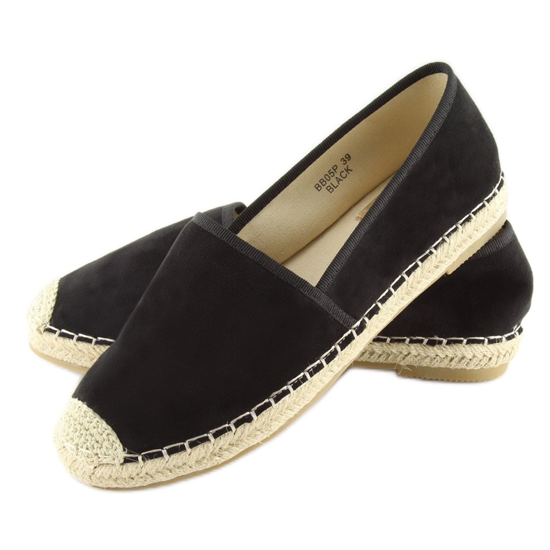Espadrile clasice BB05P negre negru 2