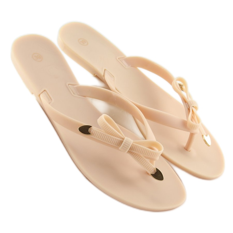 Flip-flops meliski bej D2D nude 1