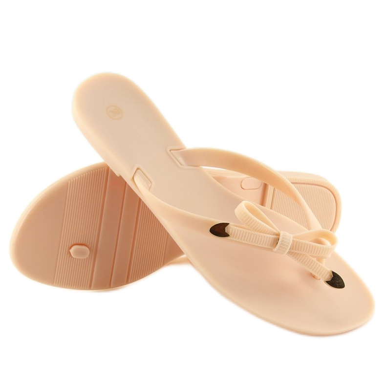 Flip-flops meliski bej D2D nude 2