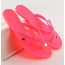 Flip-flops meliski fuchsia D2D neon roz 6