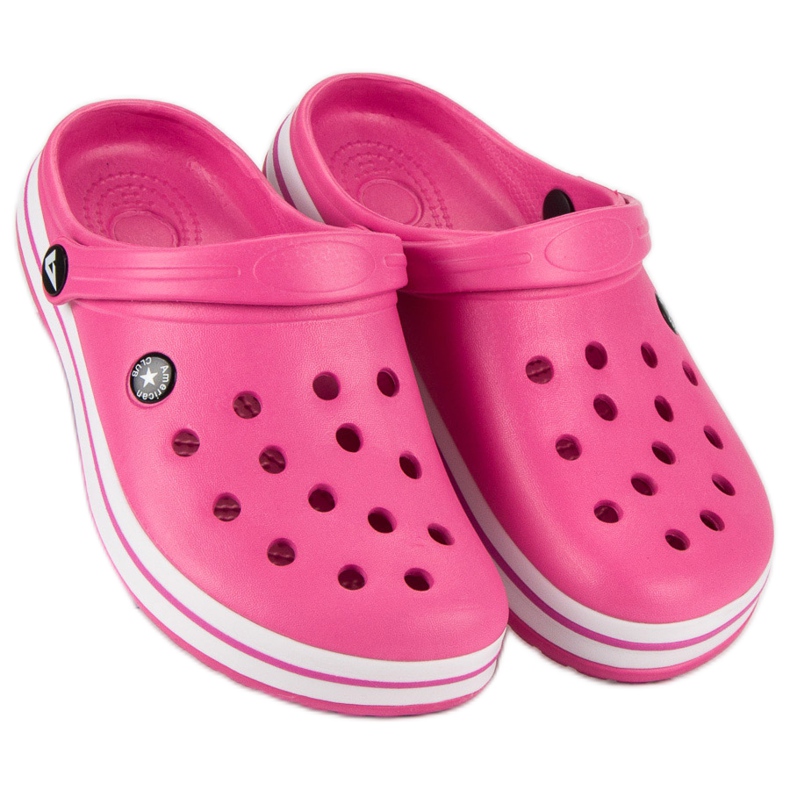 American Club Papuci de grădină roz 2