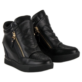 Adidasi eleganti, adidasi negru 1 Adidasi eleganti, adidasi negru 1