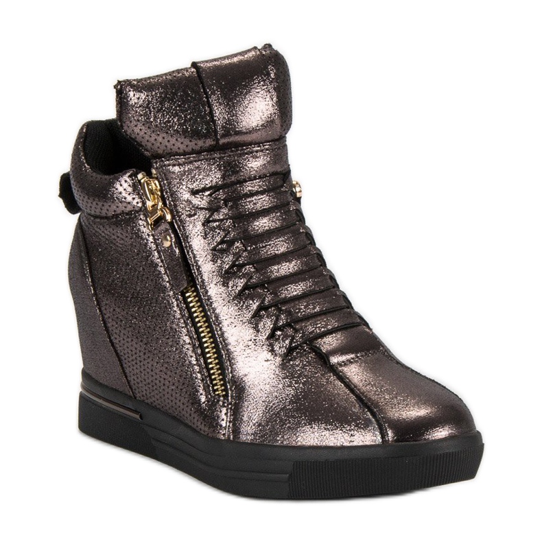 Adidași gri închis multicolor 1