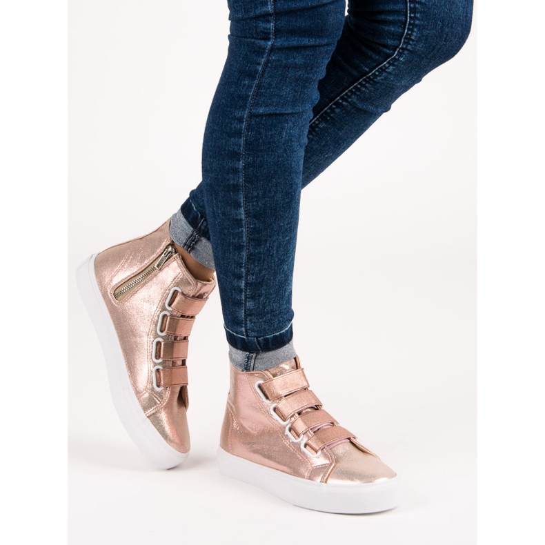 Pantofi Roz Cu Elastic 1