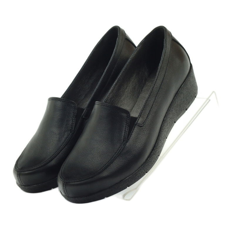 Pantofi mocasin Angello 1720 negri negru 4