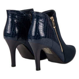 Botine bleumarin albastru 5