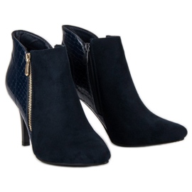 Botine bleumarin albastru 6