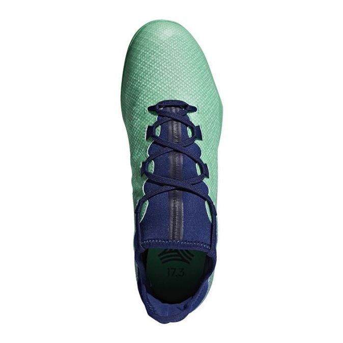 Încălțăminte de interior adidas X Tango 17.3 In M CP9142 albastru turcoaz verde 1