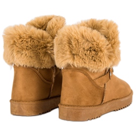 Seastar Mukluki cu blană maro 1 Seastar Mukluki cu blană maro 1