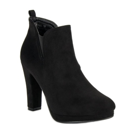 Small Swan Cizme negre pentru femei negru 1
