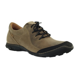 Pantofi sport comozi Badura 2159 negru maro 1