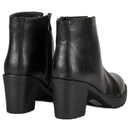Small Swan Cizme negre clasice negru 2