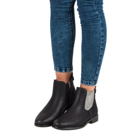 Vinceza Cizme Jodhpur elegante negru 1