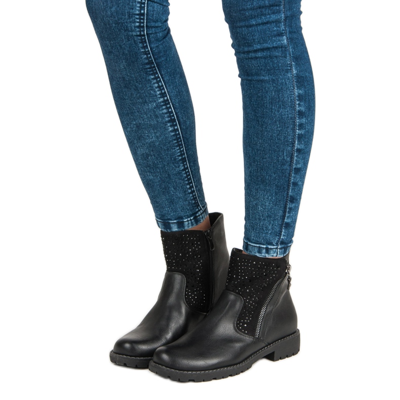 Show It Cizme negre clasice negru 1 Show It Cizme negre clasice negru 1