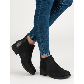 Filippo Cizme Chelsea casual de damă negru 2