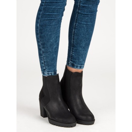 Filippo Cizme Jodhpur cu toc înalt negru 1 Filippo Cizme Jodhpur cu toc înalt negru 1