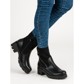 Filippo Cizme confortabile cu protectie negru 2