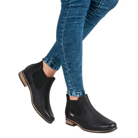 Filippo Cizme negre cu ajurata negru 1