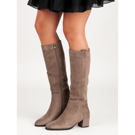 Filippo Cizme bej cu toc inalt 1 Filippo Cizme bej cu toc inalt 1