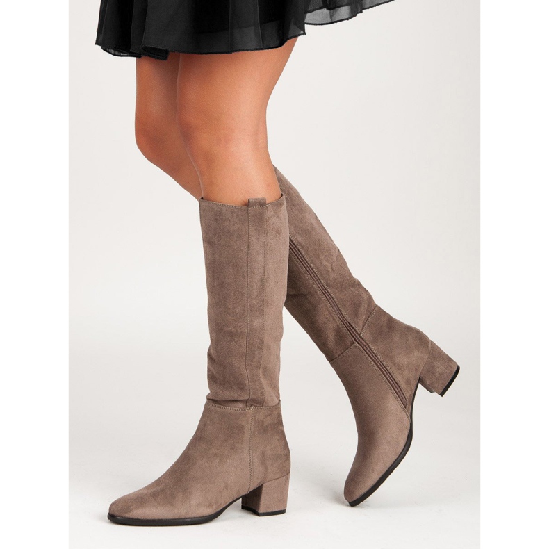 Filippo Cizme bej cu toc inalt 2 Filippo Cizme bej cu toc inalt 2