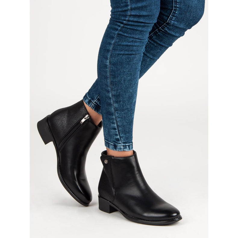 Filippo Cizme de dama cu toc inalt negru 1