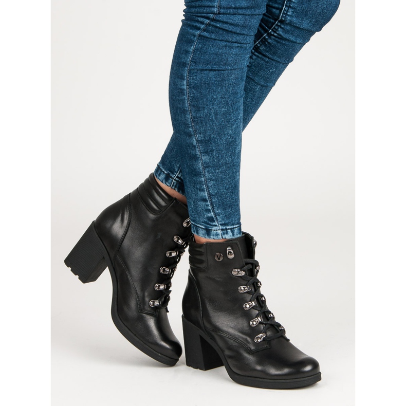 Tocuri înalte vinceza confortabile negru 2