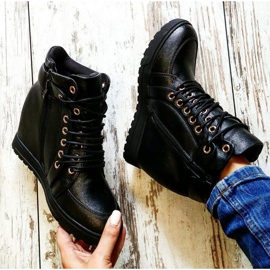 J. Star Tenisi eleganti legati negru 1