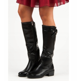 Cizme negre VINCEZA negru 1