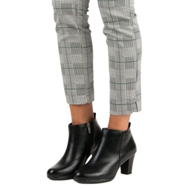 Cizme elegante pe postul VINCEZA negru 1