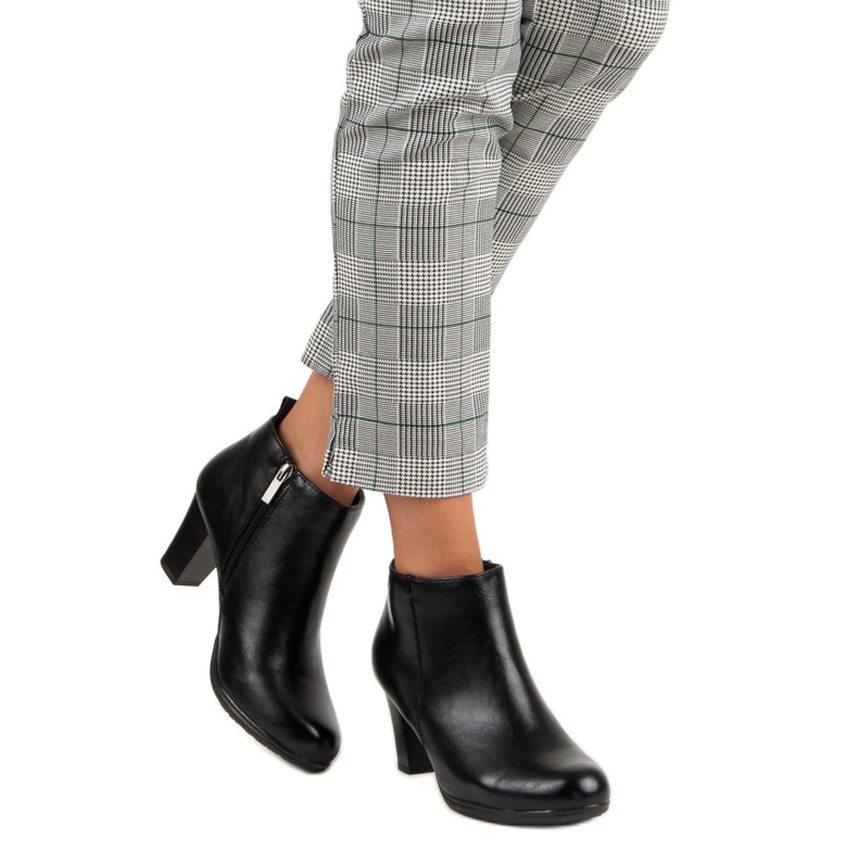 Cizme elegante pe postul VINCEZA negru 2