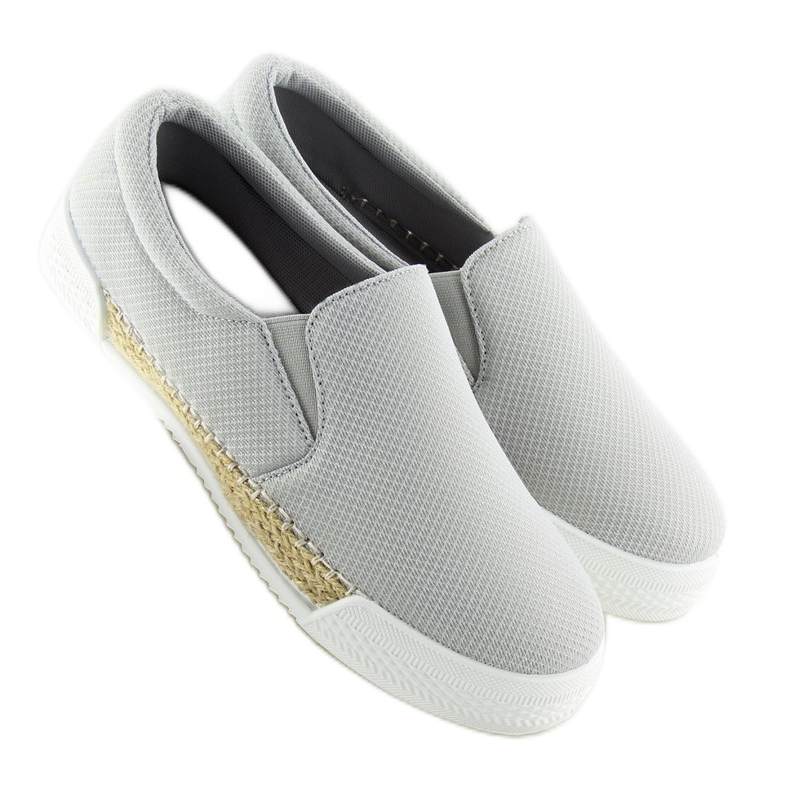 Tenisi slip-on gri 15691A Gri 1