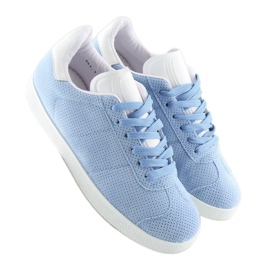 Adidasi de dama albastri BL131P Albastru 2