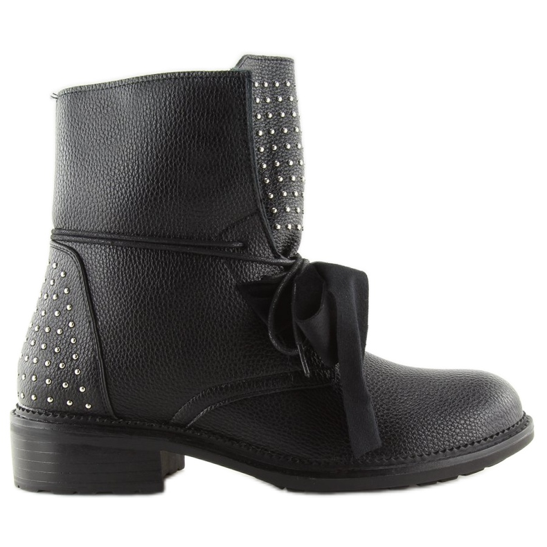 Muncitori cu fundă neagră de catifea negru 1