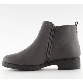 Cizme Chelsea gri calde de dama NB225P Gri 1 Cizme Chelsea gri calde de dama NB225P Gri 1