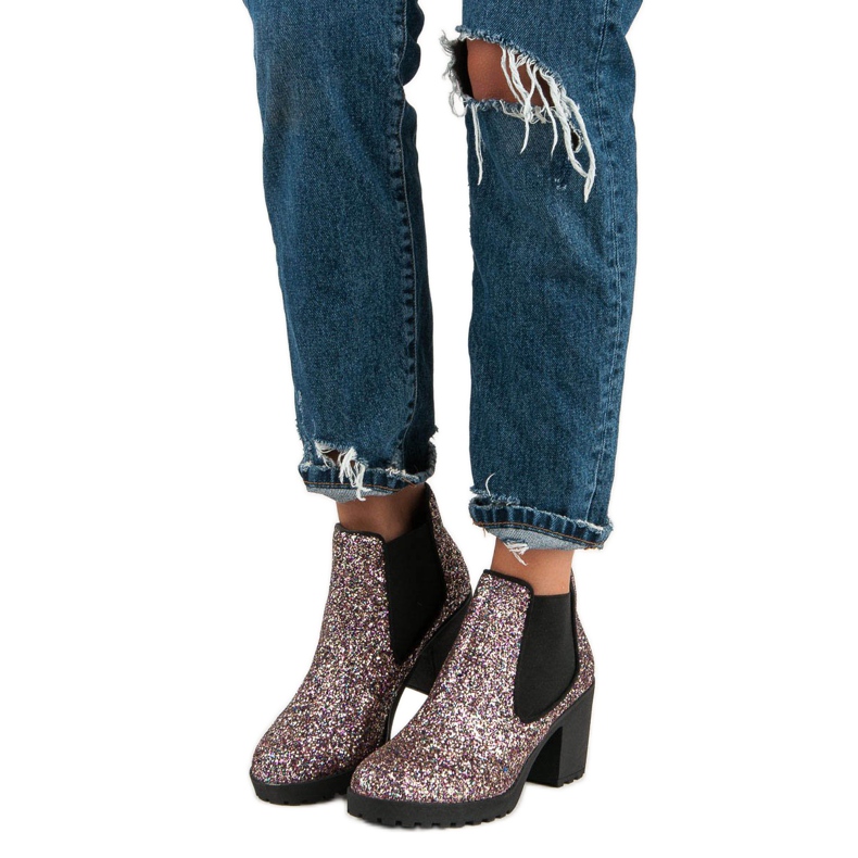 Corina Cizme la modă Jodhpur violet 2 Corina Cizme la modă Jodhpur violet 2