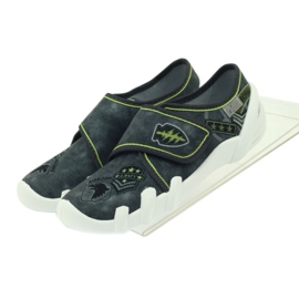 Befado pantofi copii papuci adidași 273y241 negru gri verde 4