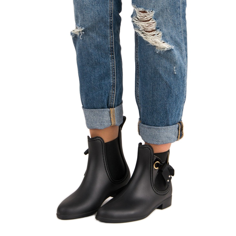 Vices Cizme de cauciuc negre, vicii negru 1