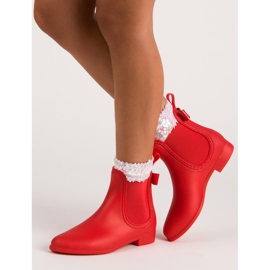 Vices Vicii ale femeilor galoșuri roșu 1