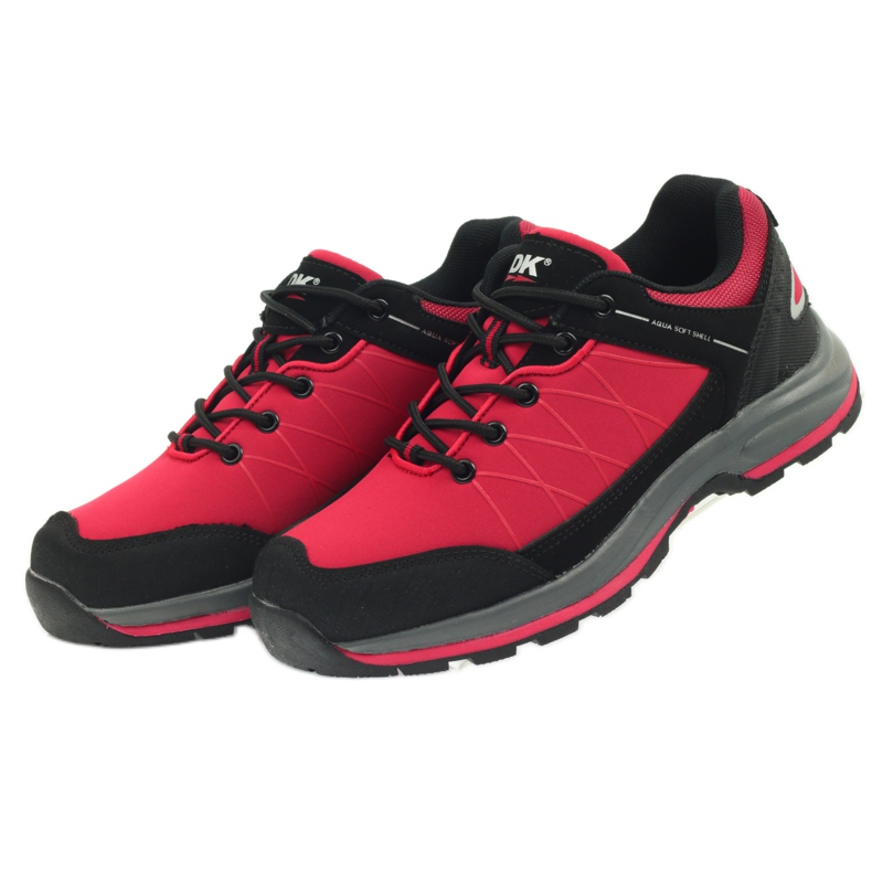 Trekking sportiv DK 18108 roșu negru 5 Trekking sportiv DK 18108 roșu negru 5