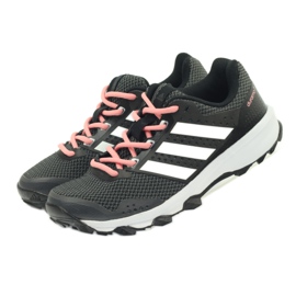 Pantofi de alergare adidas Duramo 7 Trail W negru roz gri 3