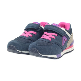 American Club Pantofi sport americani ADI pentru copii 15110 BM45976 roz albastru marin 4 American Club Pantofi sport americani ADI pentru copii 15110 BM45976 roz albastru marin 4
