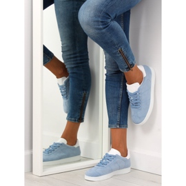 Adidasi de dama albastri BL131P Albastru 5