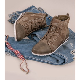 Vinceza Adidași Peste gleznă Moro verde 1