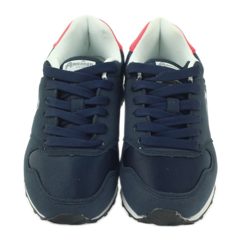 American Club Pantofi sport americani pentru copii 1757 bleumarin albastru 4