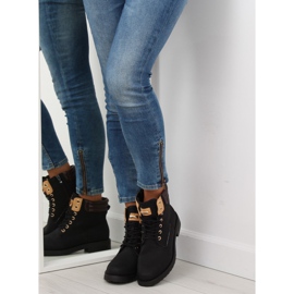 Cizme negre dama lemn ZH788 Negru maro 2 Cizme negre dama lemn ZH788 Negru maro 2