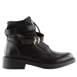 Cizme dama negre NS10P negre negru 2