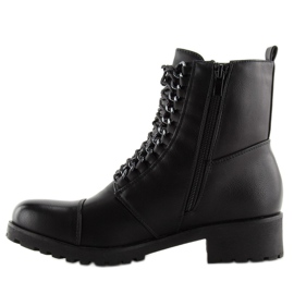 Cizme de lucru negru A89626 Negru 4