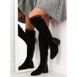 Cizme negre de muschet FC-H101 negru 1 Cizme negre de muschet FC-H101 negru 1