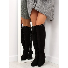 Cizme negre de muschet FC-H101 negru 2 Cizme negre de muschet FC-H101 negru 2